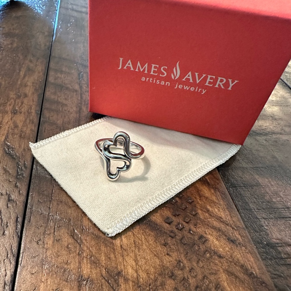 James Avery Heart to Heart Ring